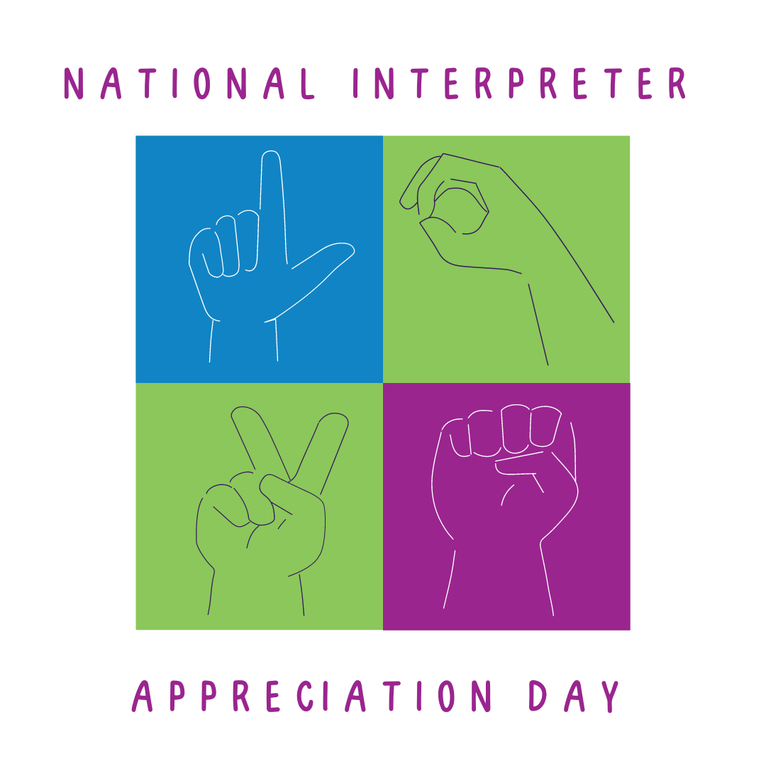National Interpreter Appreciation Day 2024 Arlie Hildegarde